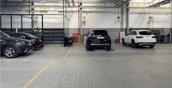 Xuong dich vu tai Mercedes Benz VietNam Star Hoan Kiem Mercedes-Benz Vietnam Star Hoàn Kiếm
