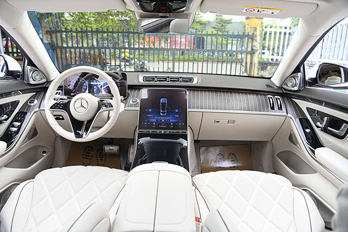 mercedes maybach s680 mau trang 2022 4 Mercedes-Maybach S680 Màu Trắng 2022